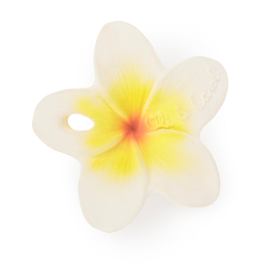 Hawaii the Flower 100% natural rubber teether and bath toy